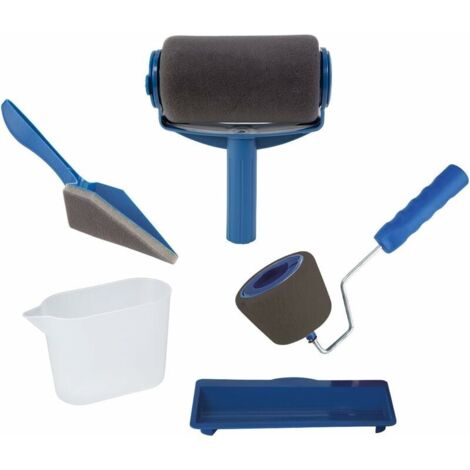 Paint Runner Pro di The Renovator - Kit di decorazione e set di tamponi per pittura per pareti e soffitti