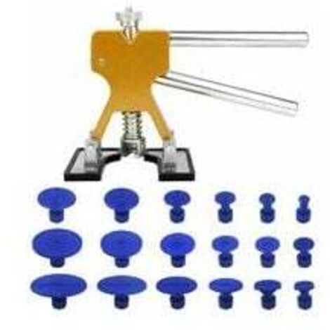 Paintless Dent Removal Kit, Bodywork Dent Removal Tool with 18 Suction Cups