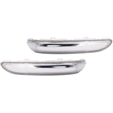 paio di coperture indicatori specchietto retrovisore 9814464680, lente indicatore specchietto retrovisore esterno per 208 (dal 2012 al 2019),
