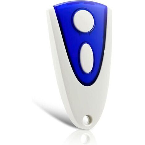 Pair 1 pièce de rechange pour émetteur manuel Novotron 502, ouvre-porte de garage 433,92 MHz, 2 canaux, télécommande compatible avec l'émetteur manuel  502 MAX43-2, Novotron 512 MIX43-2