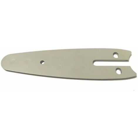 Pair 1 plaque (guides de 4 pouces) de guidage de chaîne de tronçonneuse de 10,2 cm pour mini tronçonneuse portative de 10,2 cm, plaque de guidage de tronçonneuse de jardin pour le travail du bois