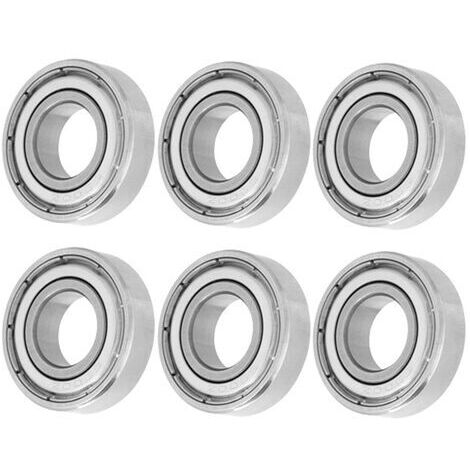 Pair - 10PCS 6900Z Roulements à Billes 6900Z Double Blindage 10 x 22 x 6 mm Miniature Roulements à Billes Roulement en Acier