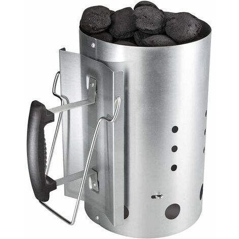 Pair - 30cm x 19cm Démarreur de Cheminée, Barbecues au Charbon, Démarreur de Cheminée, Démarreur Rapide au Charbon pour Les Grillades