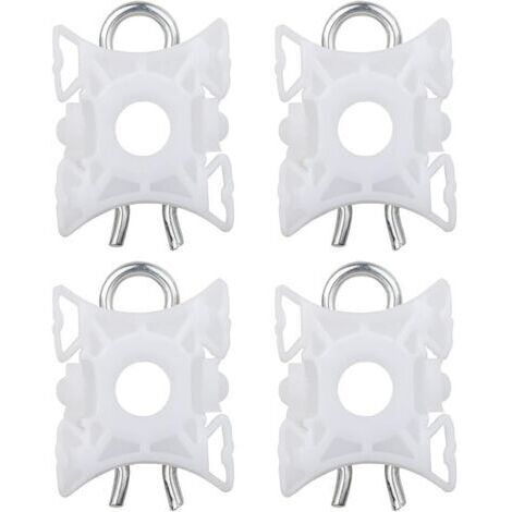 Pair 4x Clips Reparation regulateur Leve-vitres Slider Pinces Compatible avec BMW E32 E34 E36 E90 E92 E93 Z1 Z3 Z4 51321938884 Compatible avec Volvo V70 XC70 XC9