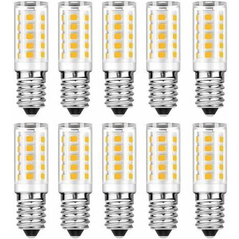 PAIR Ampoule LED E14, Blanc Froid 6000K, 5W Equivaut à Ampoule Incandescente 50W, 400LM, Non-Dimmable, Lot de 10