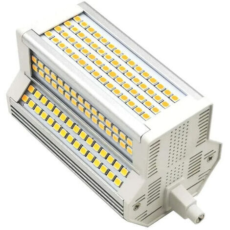 Pair Ampoule LED R7S 50W Lumière chaude Dimmable 3000k Double Extrémité J118 Type J 118mm 4.64 Projecteur LED 5000LM Equivalent 500W Halogène Lampadaire 200 Degrés Intérieur et Extérieur (3000k)