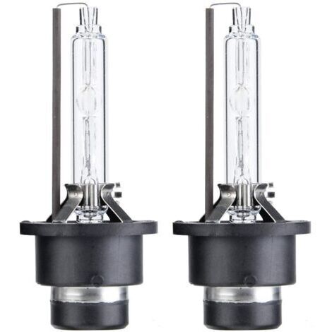 Pair - Ampoules xénon D2S 35W 85V AC HID – 6000K blanc froid – 3800 lumens – Installation plug and play – Lot de 2 - P32d-3