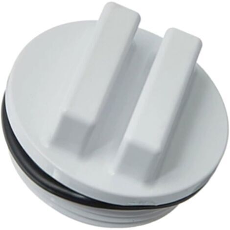 Pair Bouchon De Vidange De Piscine avec Joint Torique Fileté, Bouchon De Vidange De Filtre De Piscine D'hivernage, Antigel en Plastique, Bouchon De Vidange De Piscine pour La Saison