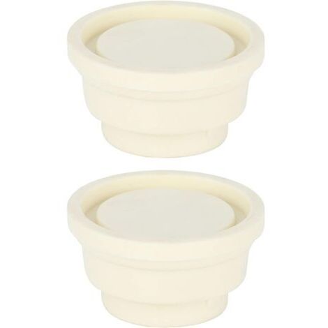 Pair Bouchon D'échelle de Piscine, 2 Pièces Bouchon en Caoutchouc pour échelle de Piscine Accessoire de Piscine pour échelles de Piscine
