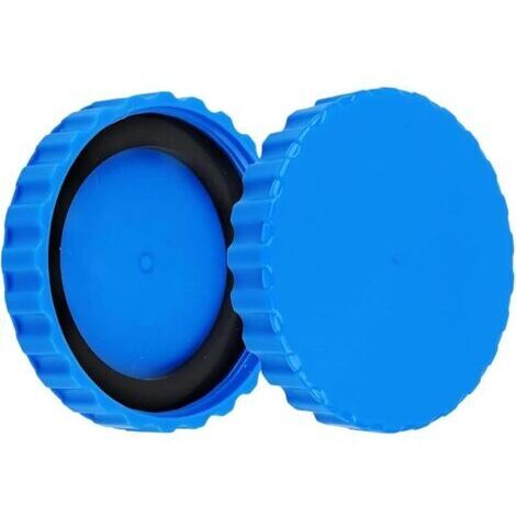 Pair Bouchons d'hiver pour Intex et Bestway piscines,100% résistantes au Gel et étanches, avec Joints Assortis,Accessoires de Piscine(2 Pièces)