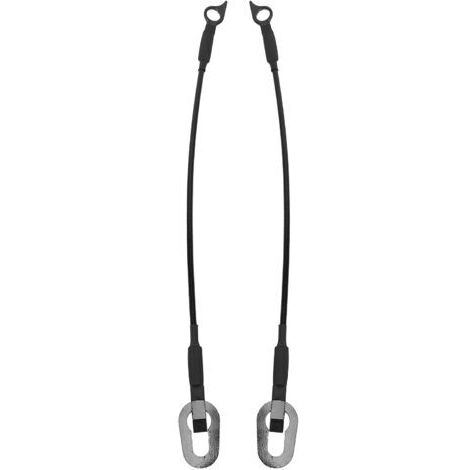 Pair - Câbles de hayon 55345124AB, 2 pièces, remplacement haute résistance pour Ram 1500 2500 3500 1994-2002