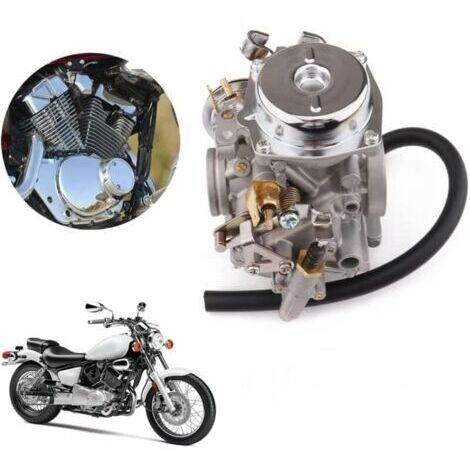 Pair - Carburateur complet pour Yamaha XV250 Virago 250 V-Star 250 - Kit carburateur haute performance avec joints et vis