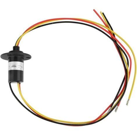 Pair Collecteur Électrique Tournant, Collecteur D'Éolienne À 3 Fils 15A 0-600V 250 Tr/Min Pour Éoliennes