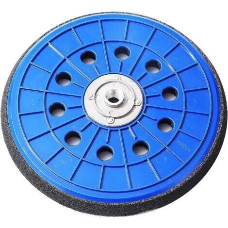 Pair Disque de Ponçage 225mm, Plateau Ponceuse Avec 10 Trous pour DWS225BT/DC/R et Scheppach DS 200/210/900/920/930, Plateau M14 pour Ponceuse Girafe de Plafond Ponceuse à col Long