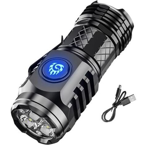 pair Éclairage LED  Rechargeable  Pour Le camping