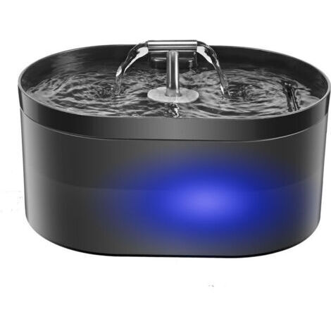 Pair Fontaine à Eau Automatique pour Chat - 2,2L - Fontaine à Eau pour Chat - Distributeur Eau Chat - Fontaine Eau Chat - Super Silencieuse, Chiens, Plusieurs Animaux de Compagnie