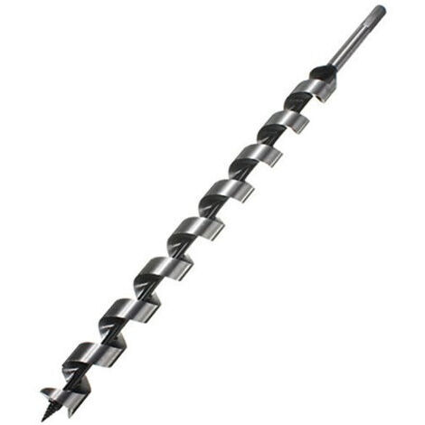 Pair - Foret à bois 460mm – Emmanchement hexagonal – Diamètre 14mm – Acier haute teneur carbone pour perçage rapide et précis