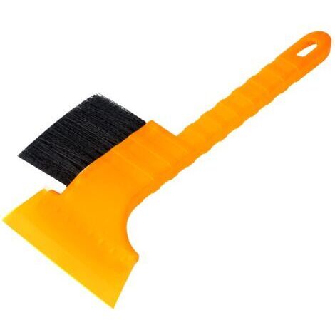 Pair - Grattoir Pare Brise et Balai Outil d'hiver Degivrage Pare Brise Grattoir Voiture Givre Gratte Pare Brise avec Poignée Antidérapante Pas d'égratignure Brosse à Neige (36  16cm)