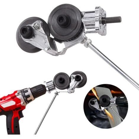 Pair Grignoteuse électrique pour métal – Coupe précise jusqu'à 1,2 mm – Compatible avec perceuses 1500-3000 tr/min – Installation facile