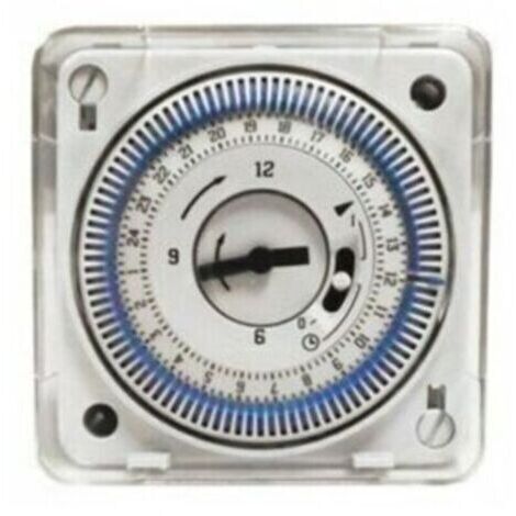 Pair Horloge programmable encastrable pour équipements de piscine