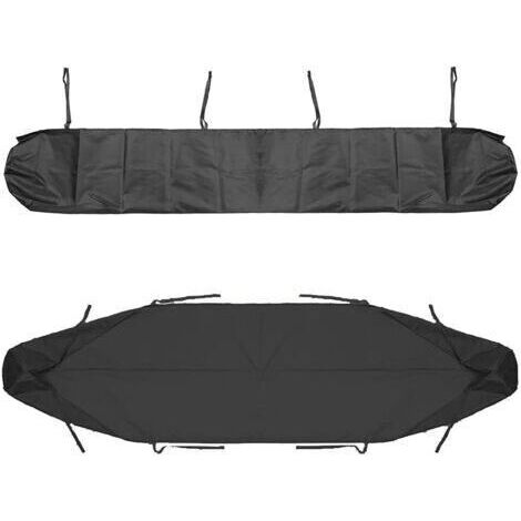 Pair Housse de protection pour store banne 4m Tissu Oxford 300D imperméable Antipoussière Installation facile avec attaches de câble
