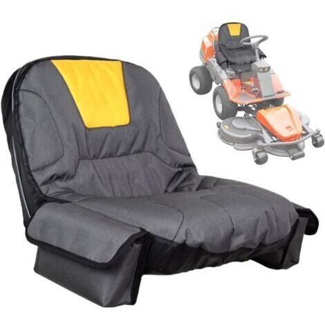 Pair Housse de siège de tracteur – Housse de siège de tondeuse à gazon, protection de siège d'extérieur Outil de protection de siège de tondeuse à gazon, manchon de tondeuse autoportée pour équipement