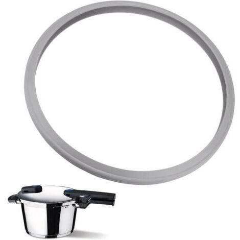 Pair Joint d'étanchéité de 22 cm pour Autocuiseur Fissler WMF, Joint Cocotte Minute Remplacement pour Fissler 6.5L, Anneau d'étanchéité Silicon pour Autocuiseurs, Accessoires Couvercle