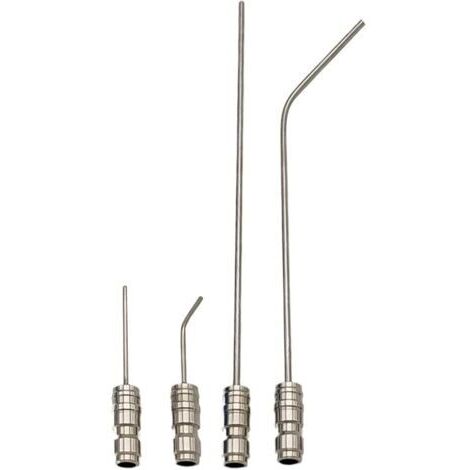 Pair Kit de buse de nettoyeur haute pression de rechange en acier inoxydable  Buse d'extension de nettoyeur haute pression, pour les propriétaires de climatiseurs professionnels