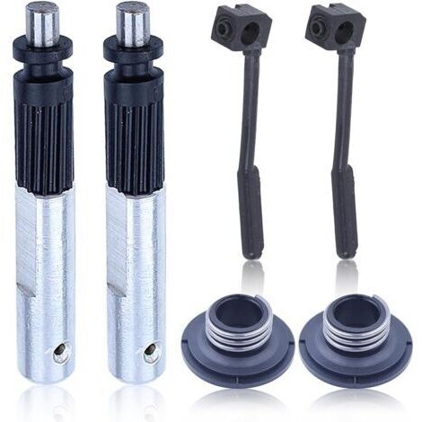 Pair Kit de Tuyau de Pompe à Huile pour Tronçonneuses Husqvarna 435,440E,445,450,450E,340,345,350 EPA, avec Engrenage à Vis Sans Fin, Piston de Pompe pour Tronçonneuse Jonsered CS2240 503 93 21 01