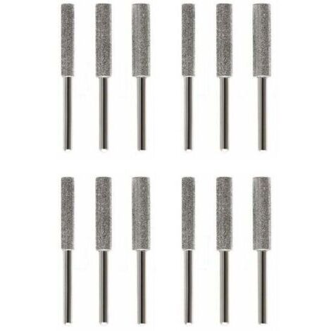 Pair Lot de 20 Meules d'Affutage et AiguisageChaine Tronçonneuse 4 mm,