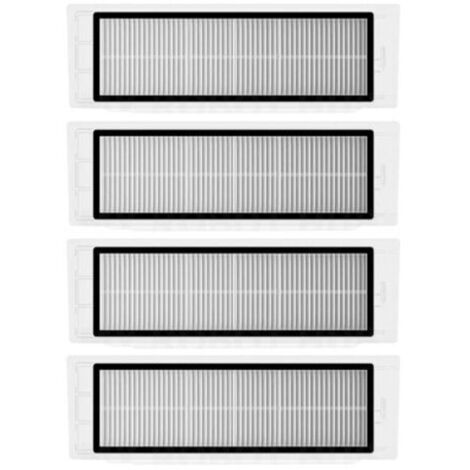 Pair Lot de 4 filtres HEPA pour aspirateur Xiaomi Roborock S6 S5 MAX S60 S65 S5 S50 S55 E25 E35