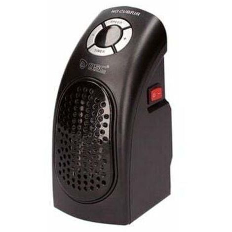 Pair - Mini radiateur rechargeable 400W – Noir