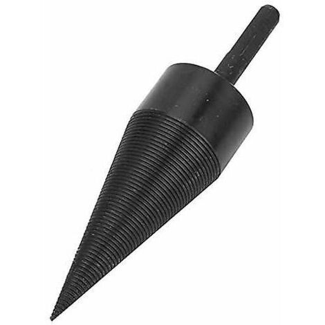 Pair MSBD Mandrin de perceuse Fendeuse à bois, perceuse, accessoires pour outils électriques Ensembles de forets à fendre le bois, forets fendus pour couper le bois de chauffage (42 mm)