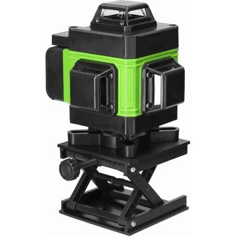 Pair - Niveau laser 16 lignes auto LCD intérieur extérieur portable