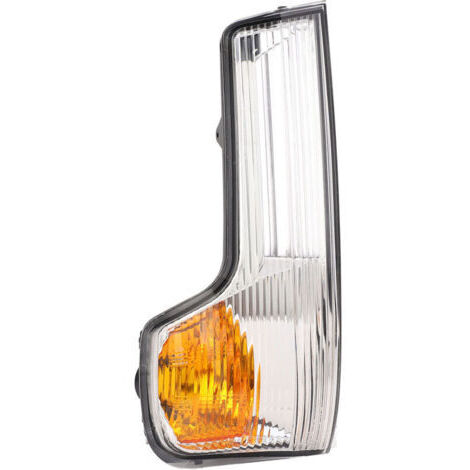 Pair OEBUAFI Lentille de Clignotant de Rétroviseur ASB PC, sécurité Améliorée avec Transmission Optimale de la Lumière, Remplacement pour Daily 2015 et Plus (Gauche 5801823572).