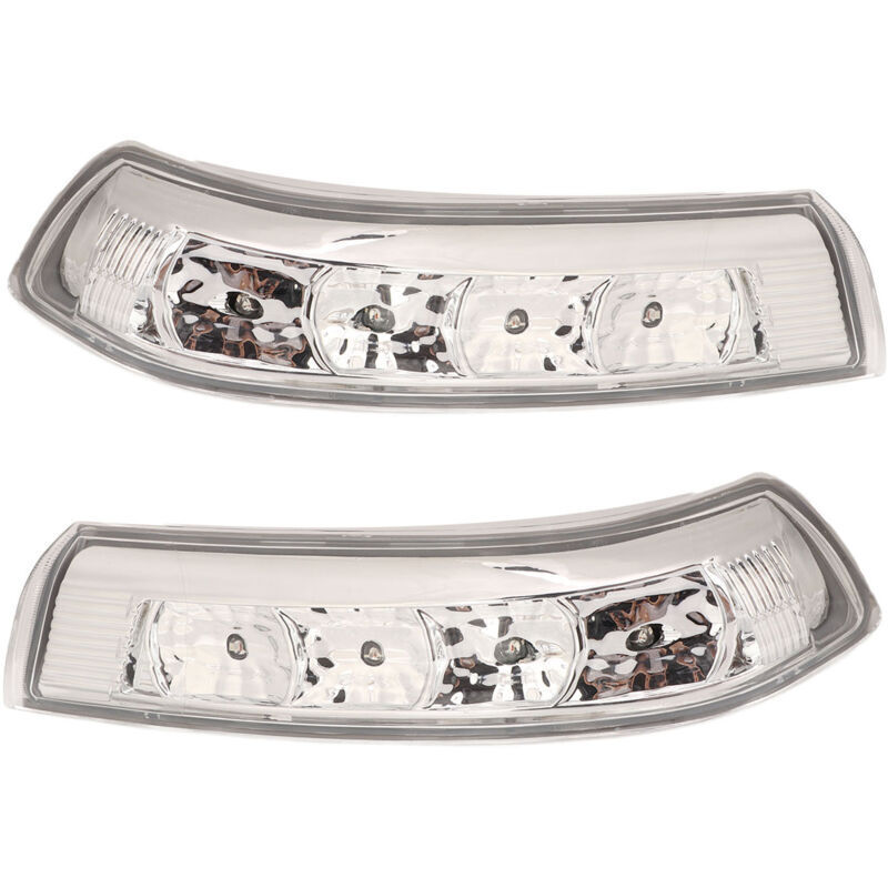 pair of LED turn signals for rearview mirror (87623-3J000) replacement for Hyundai Santa Fe,