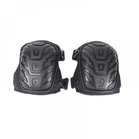 Pair of professional gel knee pads, durable, non-slip, with double straps and easy to fasten, adjustable, suitable for work, gardening, and carpentry. YMYNY