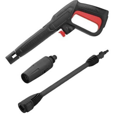 Pair Pistolet de rechange pour nettoyeur haute pression, compatible avec les modèles AR, Bosch, AQT, Black & Decker, buse réglable.