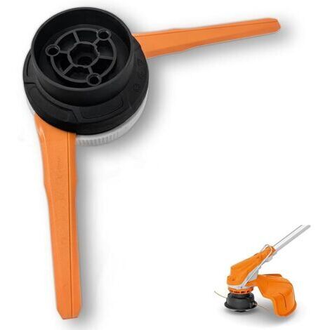 Pair PolyCut 6-2 Tête de fauche 4006-710-2137 pour Stihl FS38 FS40 FS45 FS50 FSA60 FSA86, système de coupe à double lame, durable et facile à installer, pièce de rechange pour débroussailleuse