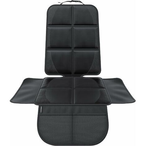 Pair - Protection de siège arrière voiture enfants – Rembourrée noir – Installation facile – Pour SUV et petites voitures