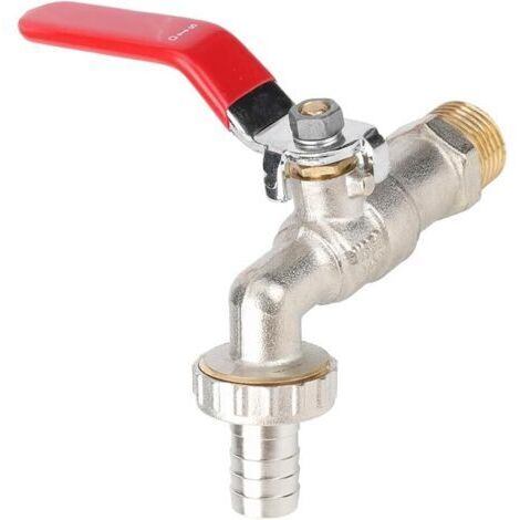 Pair Robinet Cuve, Robinets Exterieur Jardin 1/2, Robinet de Jardin, Robinets à Sphére, Raccord Rapide eau, Adaptateur De Réservoir De Vidange Ibc, pour Seau de Pluie, Réservoir, Seau de Pluie