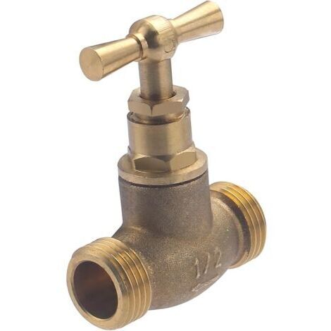Pair Robinet Mâle Mâle 15x21 (1/2) NOYON & THIEBAULT