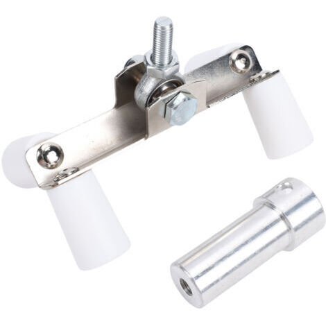 Pair - Rouleau à joint d'angle extérieur pour cloisons sèches, applicateur d'angle extérieur pour l'application d'enduit, compatible avec une rallonge filetée de 1/2 pouce