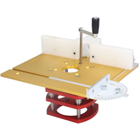Pair - Router Lift avec plateau supérieur Base de levage de routeur or