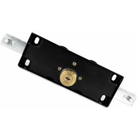 Pair - Serrure atomique robuste pour porte de garage - Pour portail roulant, porte coulissante