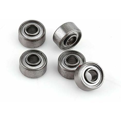Pair - SJLERST 10pcs 693ZZ Mini Roulements à Billes Roulement à Bride en Acier Double-Blindé Roulements Kit 3 8 4mm