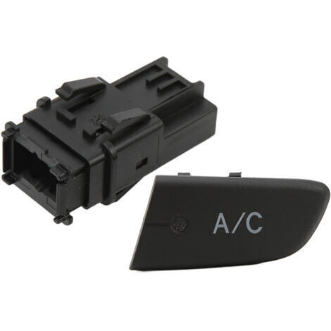 Pair - SJLERST Bouton poussoir de commutateur de climatisation avec capuchon 6554KX, remplacement pour citroën C1 2005 – 2014