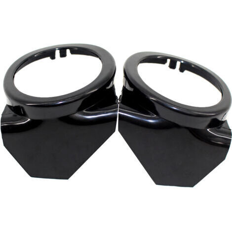 Pair - SJLERST Cache de feu antibrouillard avant, enjoliveur de remplacement pour BMW Série 3 E46 M3 Sport 2000-2005