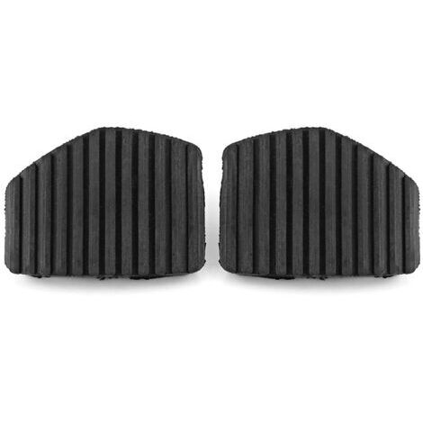 Pair - SJLERST Couvercle en Caoutchouc de pédale d'embrayage,Couvre-Coussinet en Caoutchouc pour Pédale de Frein pour 1007 207 208 301 307 C3 C4 C5 C6 C8caoutchou pedale ds3 Citroen goma Pedal Peugeot