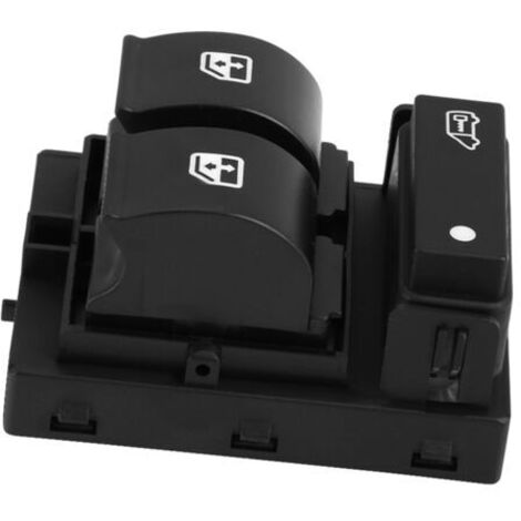 Pair - SJLERST Interrupteur de Fenêtre de Voiture, Bouton Leve Vitre Jumper, Bouton de Commande de Fenêtre Electrique Interrupteur de Fenêtre Côté Conducteur pour Relais Citroën Fiat Doblo Ducato Boxe